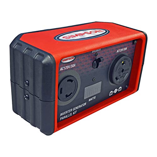 Simpson Cleaning SIG22PK Powershot Digital Parallel Box, Red