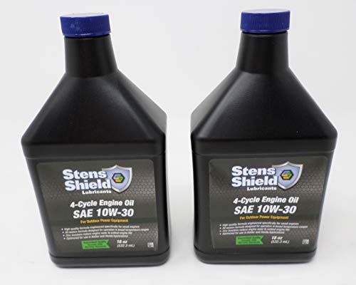 Stens Shield 2-Pack 770-130 SAE 10W-30 4-Cycle Engine Oil 18oz Bottles