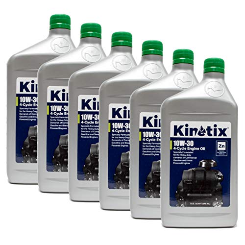 Kinetix 80001  High Performance Small Engine 10W-30 Oil 80001 4-Cycle Engine - 6 Pack