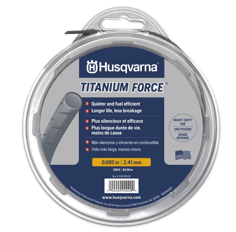 Husqvarna Titanium Force String Trimmer Line - Thumbnail 3