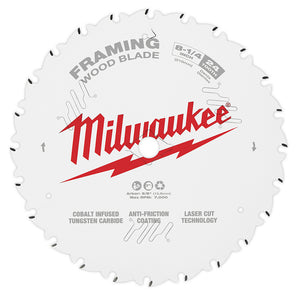 Milwaukee 48-40-0820 8-1/4" Rip/Crosscut Blade