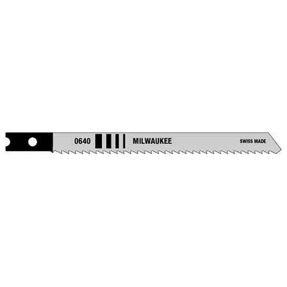 Milwaukee 48-42-0640 4 in. 10 TPI High Carbon Steel Jig Saw Blade 5PK