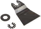 DEWALT Oscillating Tool Blade for Wood, Wide, Fast Cutting (DWA4207) , Black