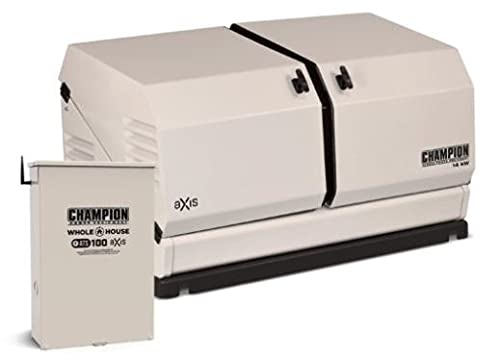 Champion 14KW 754cc aXis Standby Generator w/ 100amp Transfer Switch #100835
