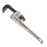 Milwaukee 48 22 7214 48227214 Aluminium Pipe Wrench-14 Inch, Red/Black/Silver