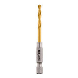 Milwaukee Electric Tool 48-89-4607 48-89-4617 Impact Drill Bit, 5/16" Diameter x 4.37" L, 2-39/64" 35 Degree Helix Flute, 1/4" Hex Shank