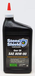 Stens Shield 770-712 SAE 80W-90 Gear Oil Lubrication