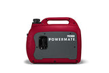 Powermate PM3000i P0080601 Gas Inverter Generator 3000 Watt 50 ST, Powered by Generac