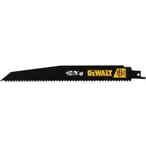 DEWALT 9-Inch Reciprocating Saw Blades, 6TPI, Demolition, 5-Pack (DWAR966)