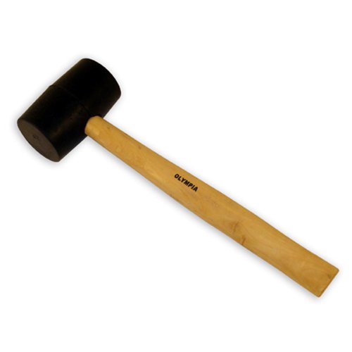 Olympia Tools Rubber Mallet, 61-116, 16 OunceRubber Mallet, 61-116, 16 Ounce