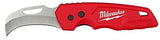 MILWAUKEE'S Tool 48-22-1525 Fastback Hawkbill Folding Knife