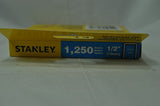 Stanley STHT71837 27/64" x 1/2" Heavy Duty Crown Staples, 1250 pk.