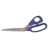 Klein Tools 7310-P Scissors, Heavy-Duty Bent Trimmer with Extra-long Blades for Right-Hand Use Cuts Heavy Textiles, Plastics, More, 11-Inch