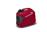 Powermate PM1200i 50ST P0080400 Gas Inverter Generator 1200 Watt 50 ST, Red, Black