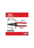 Milwaukee 48-22-3078 7IN1 High-Leverage Combination Pliers