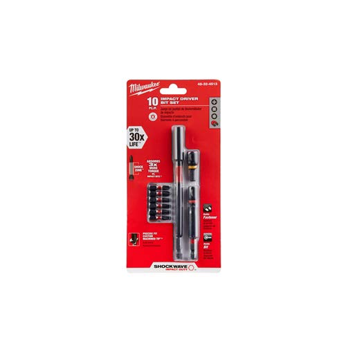 MILWAUKEE ELECTRIC TOOLS 48-32-4513 Screwdriver Kit 10Pc