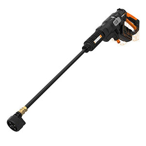 WORX WG644.9 40V Power Share Hydroshot Portable Power Cleaner (2x20V) - Bare Tool Only,Black and Orange