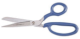 Klein Tools 209-BLU-P Scissors, Bent Trimmer with Blue Coating, 9-Inch