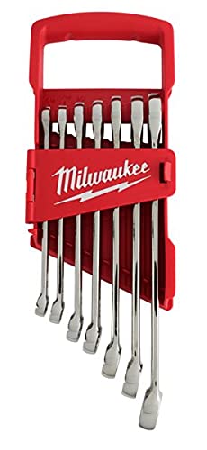 Milwaukee 48-22-9407 7 Pc Combination Wrench Set - SAE