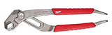 Milwaukee 48-22-6208 8 Inch V-Jaw Hex Pliers w/ Reaming Head and 16-Position All-Metal Quick Adjust Mechanism