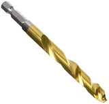 Milwaukee Electric Tool 48-89-4620 Twist Impact Drill Bit, 23/64" Diameter x 4.61" L, 2-55/64", 1/4" Hex Shank, 135 Degree