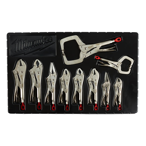Milwaukee 48-22-3690 10Pc TORQUE LOCK™ Locking Pliers Kit