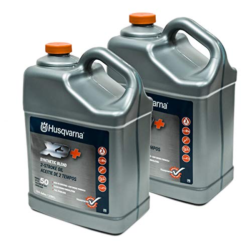 Husqvarna Set of 2 OEM XP+ 2 Stroke Engine Oil 1 Gallon Bottle 593152305