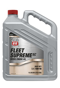 Phillips 66 1078290 Diesel Engine Oil (Fleet Supreme EC- API CK-4 15W40-1 Gallon), 128 fl. oz, 1 Pack