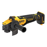 DEWALT FLEXVOLT ADVANTAGE 20V MAX* Angle Grinder, Paddle Switch, 4-1/2-Inch to 5-Inch, Tool Only (DCG416B)