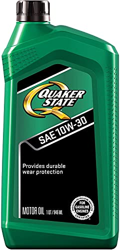 Quaker State Motor Oil, Conventional 10W-30 (1-Quart, Single Pack)