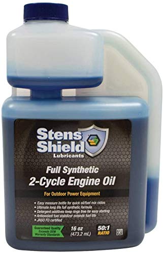 Stens 770-160 2-Cycle 50:1 Full Synthetic Oil 16oz Easy to Measure Bottle