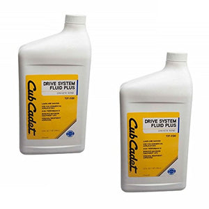 CUB CADET Dive System Fluid Plus (1 Quart) for Mower Transmissions 490-000-C051, 2 Pack