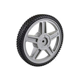 Husqvarna Craftsman Genuine 581010323 Wheel.12X1.75.5SPK.BRK.Grey Replaces 010323 OEM Poulan HOP AYP Roper