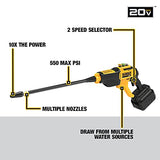 DEWALT DCPW550B Power Cleaner, Yellow/Black