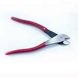 Klein Tools D248-8 Pliers, Diagonal Cutting Multi-Purpose Pliers with Angled Head, High-Leverage Design, and Short Jaw, 8-Inch