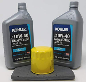 Kohler Oil Filter 52 050 02-S Change Kit w/Oil Pad