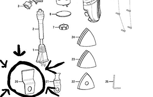 Ryobi Part # 681429002 blade scraper