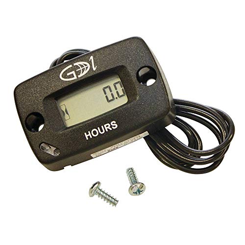 Stens 435-705 Hour Meter, Replaces Briggs and Stratton: 5081K, for All Gasoline Engines, Hardware Included