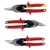 Milwaukee 3-Pc Aviation Snips (Left, Right, Straight) Set