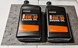 Generac Full Synthetic Motor Oil 5W-30 SN Quart Bottle Part# 0J5140 (qt) 2-Pack