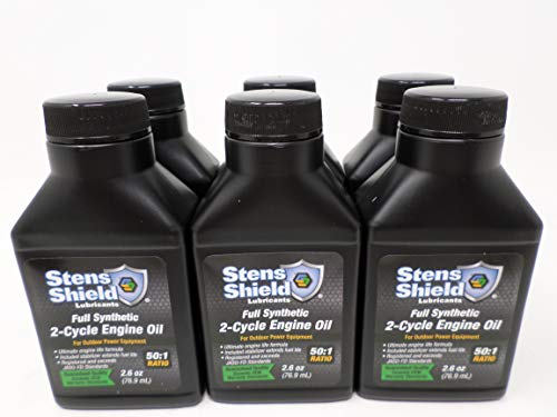 Stens 770-264 2-Cycle Full Synthetic Oil 2.6 oz for Universal Products 6-Pack