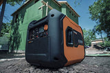 Generac 7127 iQ3500-3500 Watt Portable Inverter Generator Quieter Than Honda, Orange/Black