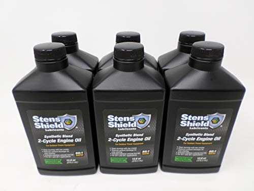 Stens 770-126 2-Cycle Synthetic Blend Oil 12.8 oz for Universal Products 6-Pack