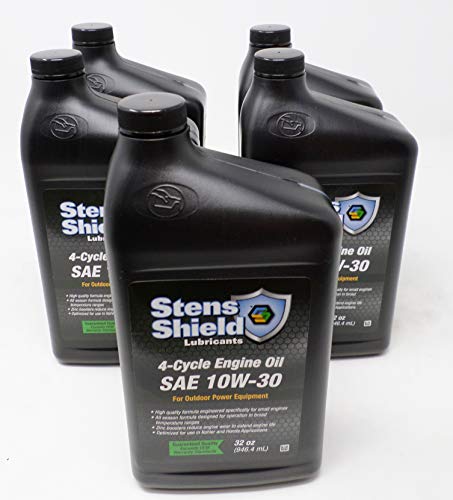 Stens Shield 5-Pack 770-132 SAE 10W-30 4-Cycle Engine Oil Quart