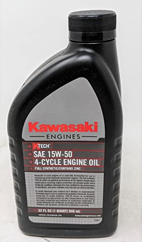Kawasaki K-Tech Full Synthetic SAE 15W-50 Engine Oil Quart #99969-6501