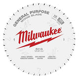 MILWAUKEE 10 in. 40T General Purpose Cir