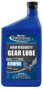 STAR BRITE High Viscosity Lower Unit Gear Lube 80w 90w - 32 OZ (027032)