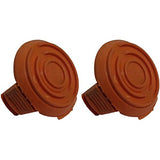 WORX WA6531 GT Trimmer Replacement Spool Cap Covers (2 Pack)