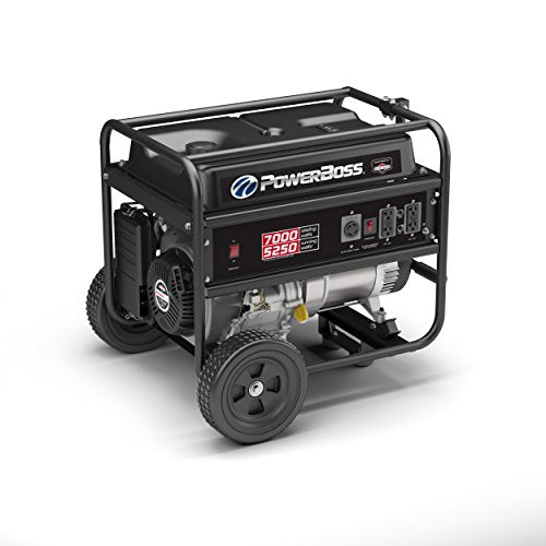 PowerBoss 30660, 5250 Running Watts/7000 Starting Watts, Gas Powered Portable Generator