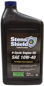 Stens Shield 770-140 SAE 10W-40 4-Cycle Engine Oil Quart
